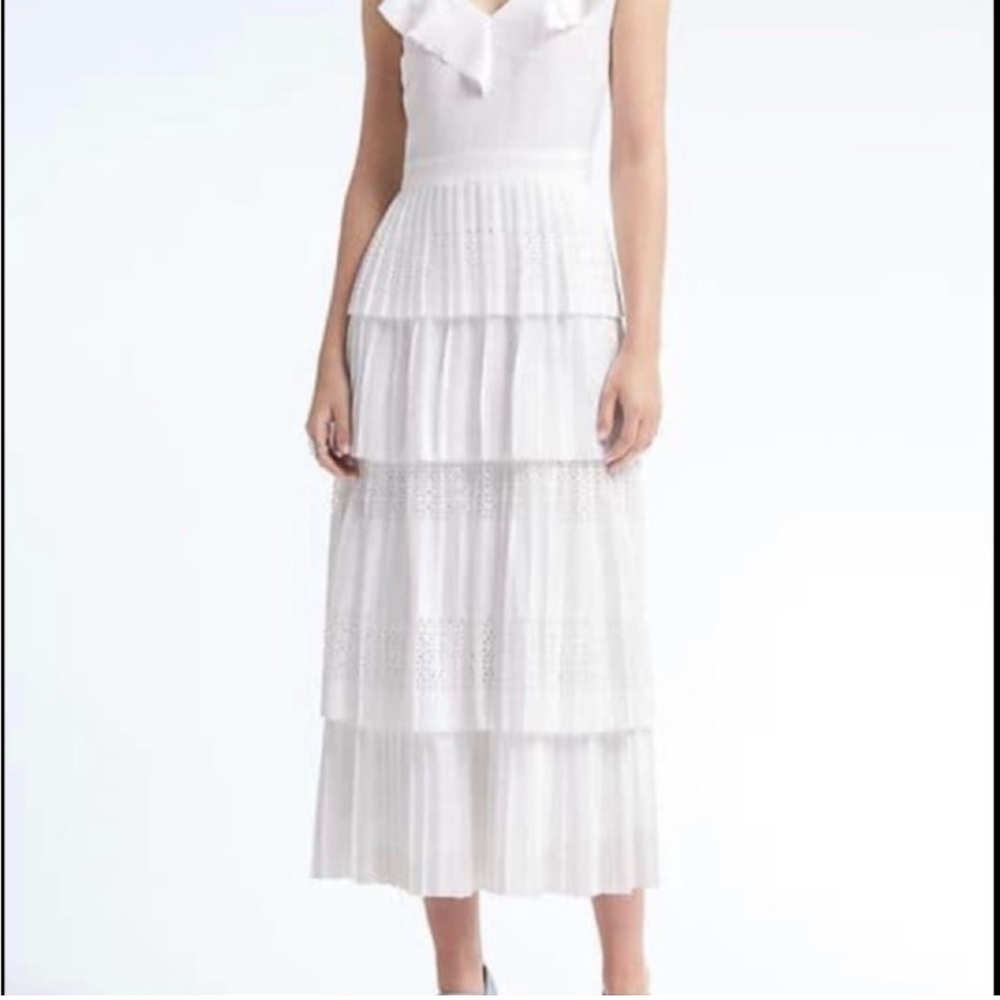 Banana Republic Cream Dress